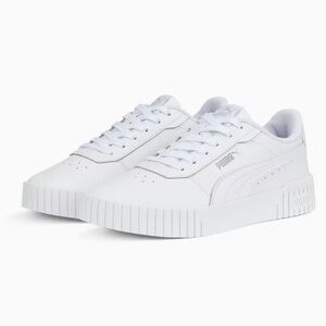Puma  sz 10 Carina Classic White Sneakers